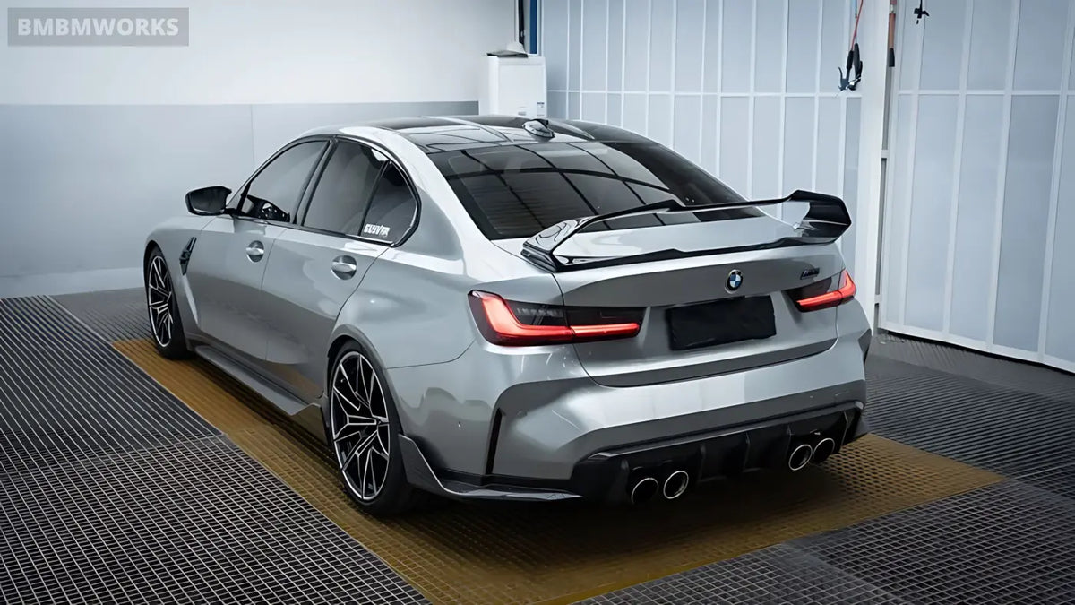 BMW M3/M4 (G80/G82) Forged Carbon Fiber Rear Wing / Spoiler Body Kits & Performance 2