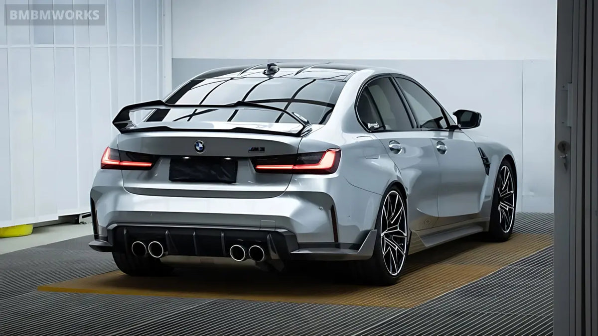BMW M3/M4 (G80/G82) Forged Carbon Fiber Rear Wing / Spoiler Body Kits & Performance 2