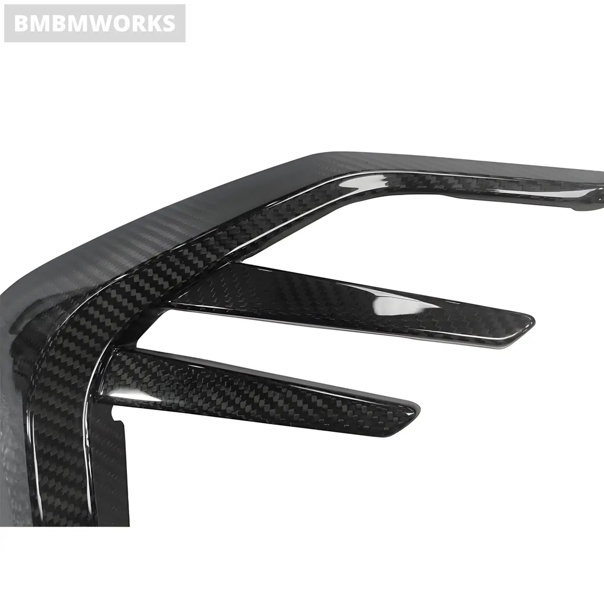 BMW M3/M4 G80 G82 G83 Carbon Fiber Front Bumper Side Fender Air Vent Covers & Trims Body Kit (2021 + ) Body Kits &