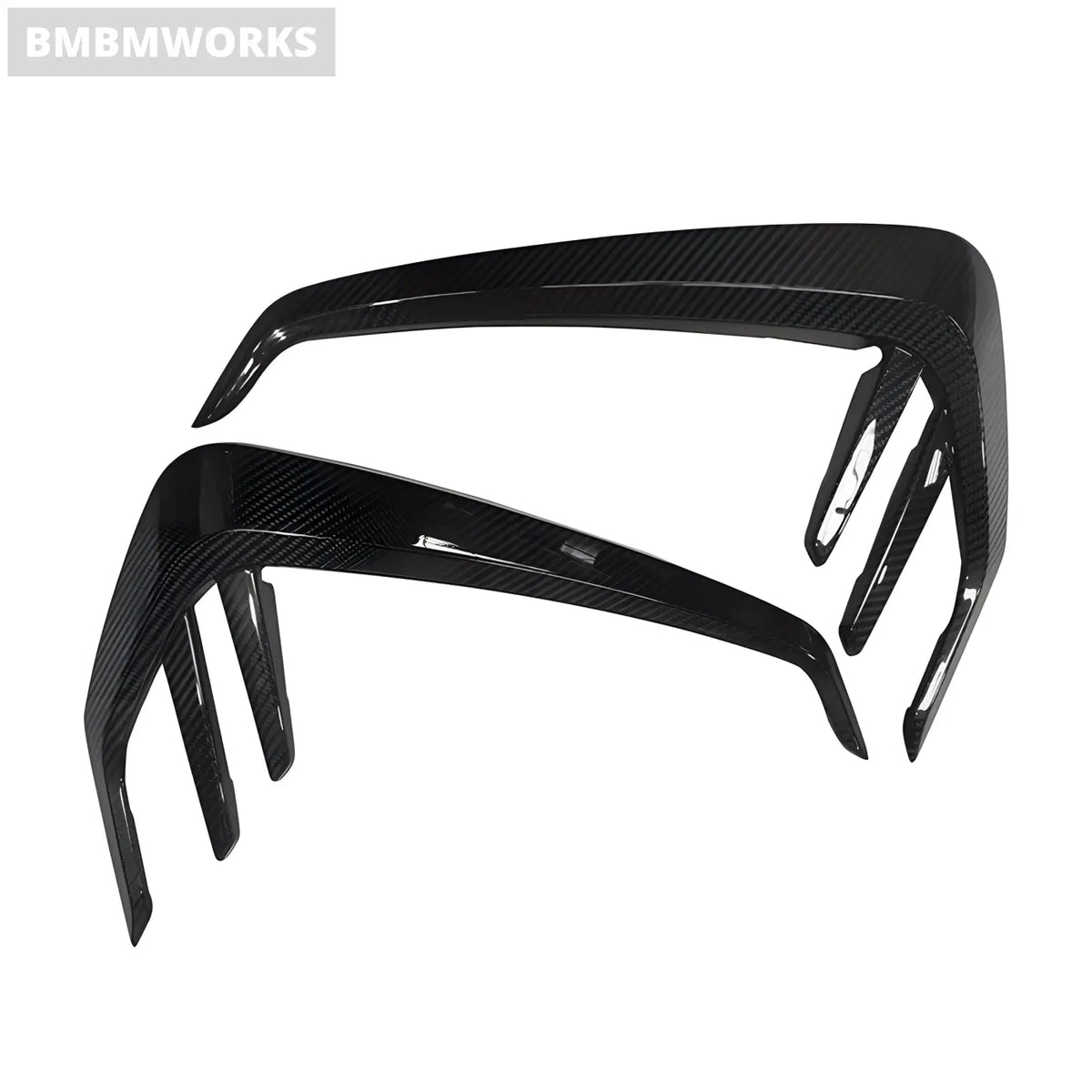 BMW M3/M4 G80 G82 G83 Carbon Fiber Front Bumper Side Fender Air Vent Covers & Trims Body Kit (2021 + ) Body Kits &