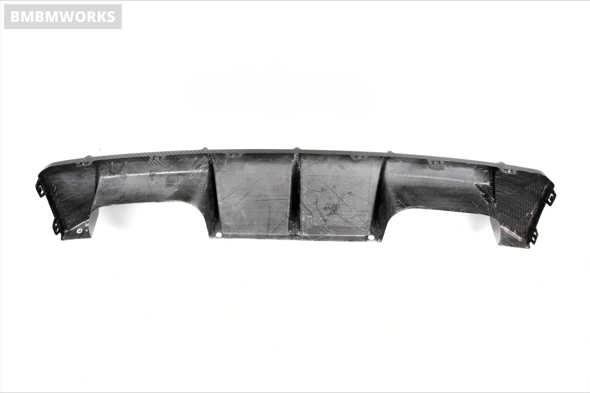 BMW M3/M4 (G80/G82/G83) Carbon Fiber Rear Bumper Lip Sword Fins & Diffuser (2021 + ) Body Kits & Performance 2