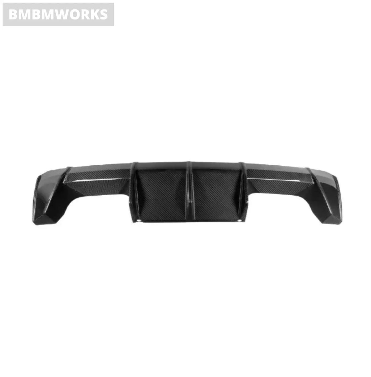 BMW M3/M4 (G80/G82/G83) Carbon Fiber Rear Bumper Lip Sword Fins & Diffuser (2021 + ) Body Kits & Performance 2