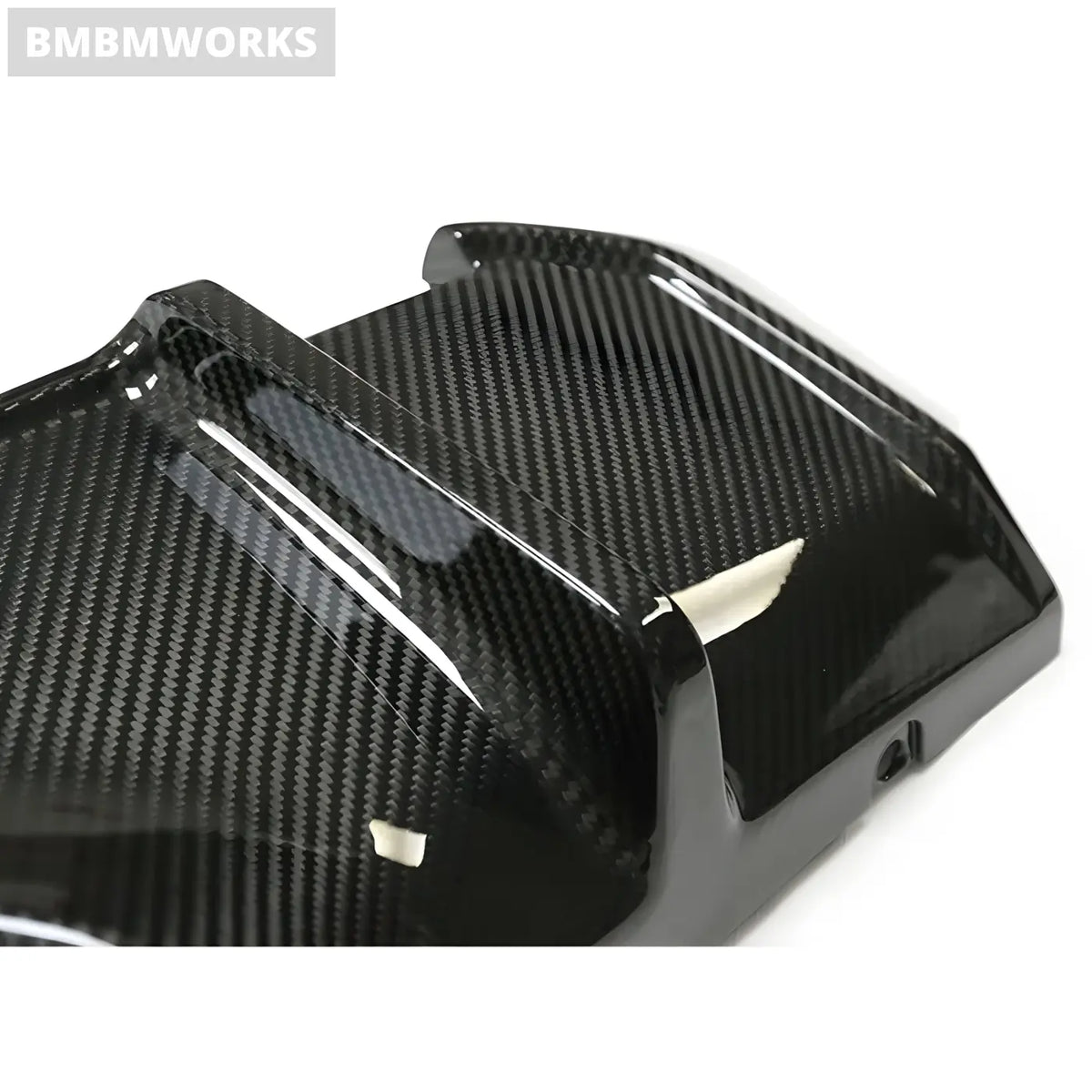 BMW M3/M4 G80 G82 G83 Dry Carbon Fiber Rear Lip Bumper Spoiler and Rear Diffuser Trim (2021-2024) Body Kits &
