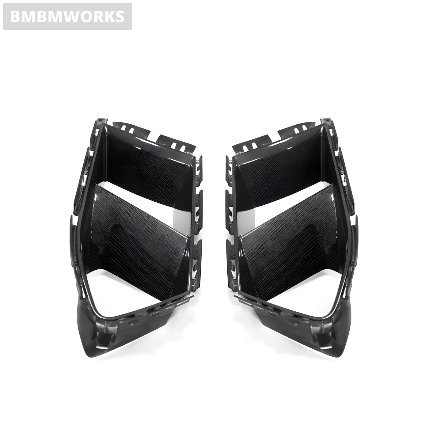 BMW M3/M4 (G80/G82/G83) MP-Type Dry Carbon Fiber Front Bumper Side Air Intake Vents & Fenders (2021 + ) Body Kits &