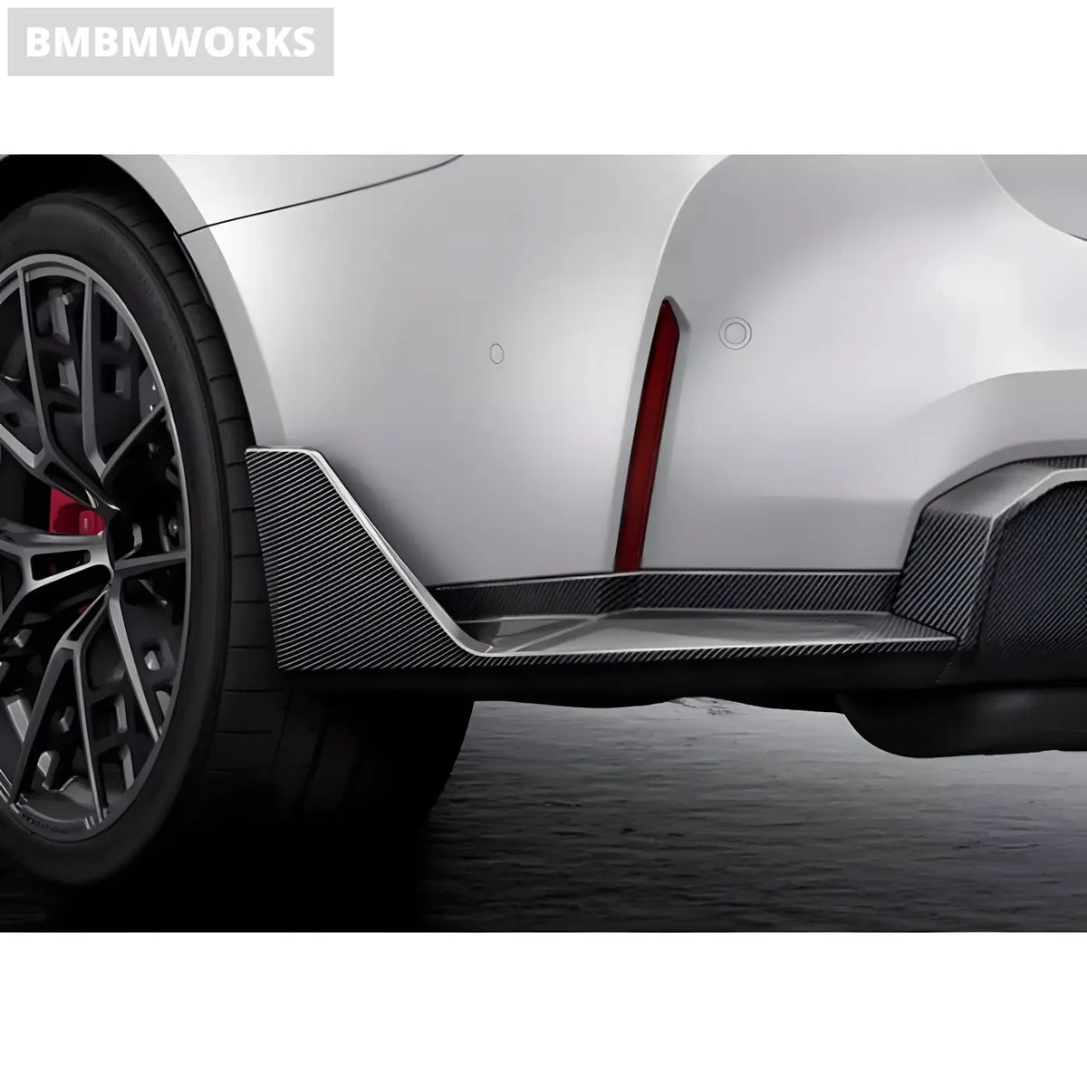 BMW M3/M4 G80/G82 MP Style Carbon Fiber Rear Corner (2020 + ) Body Kits & Performance 2