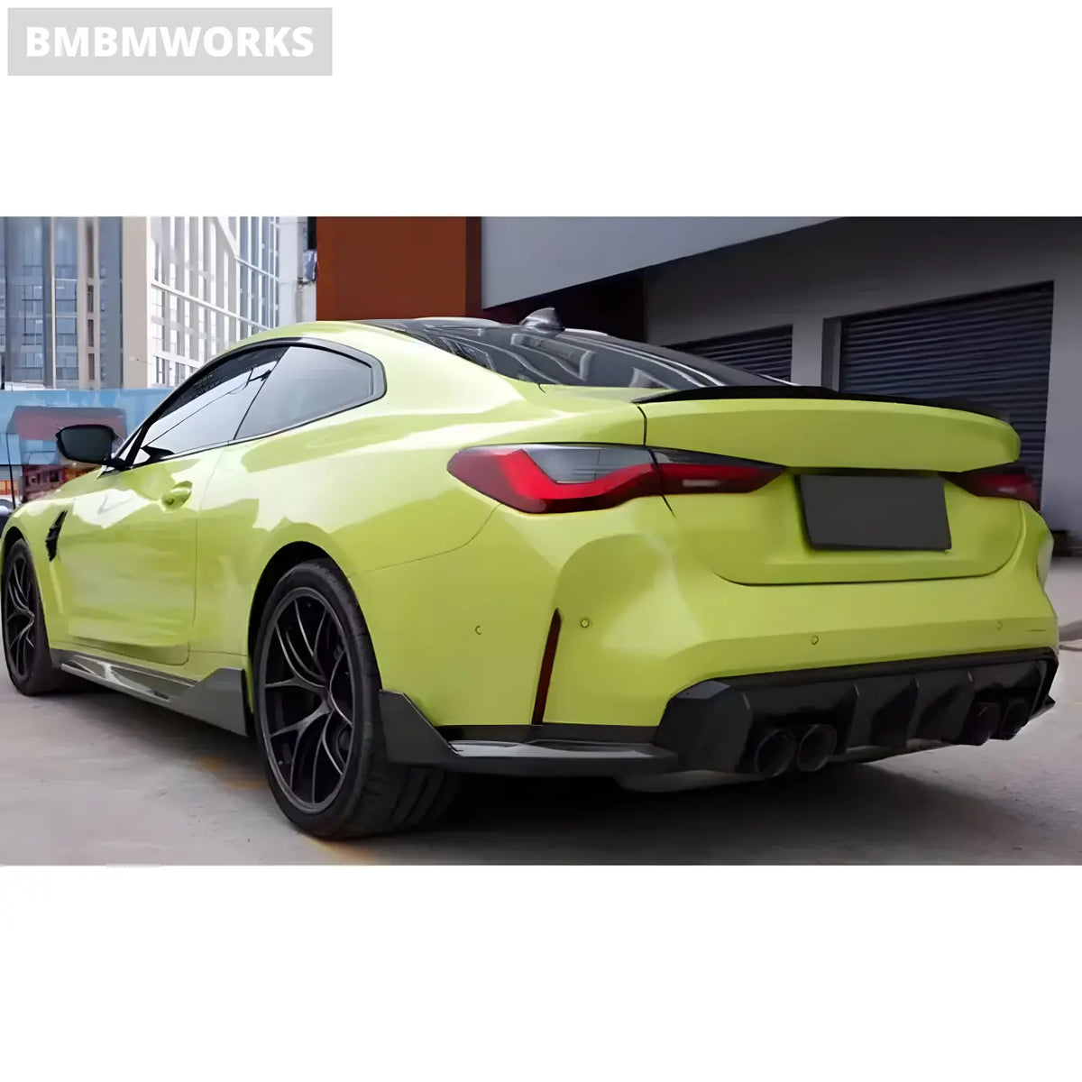 BMW M3/M4 G80/G82 MP Style Carbon Fiber Rear Corner (2020 + ) Body Kits & Performance 2