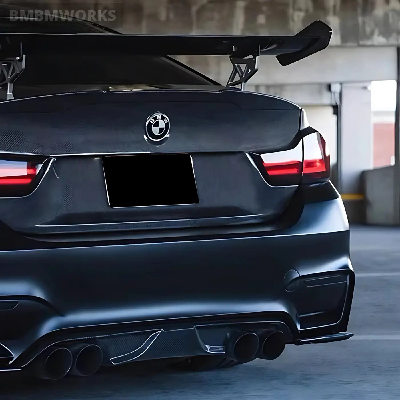 BMW M4 (F82) CSL-Style Carbon Fiber Trunk Lid Cover Body Kits & Performance 2