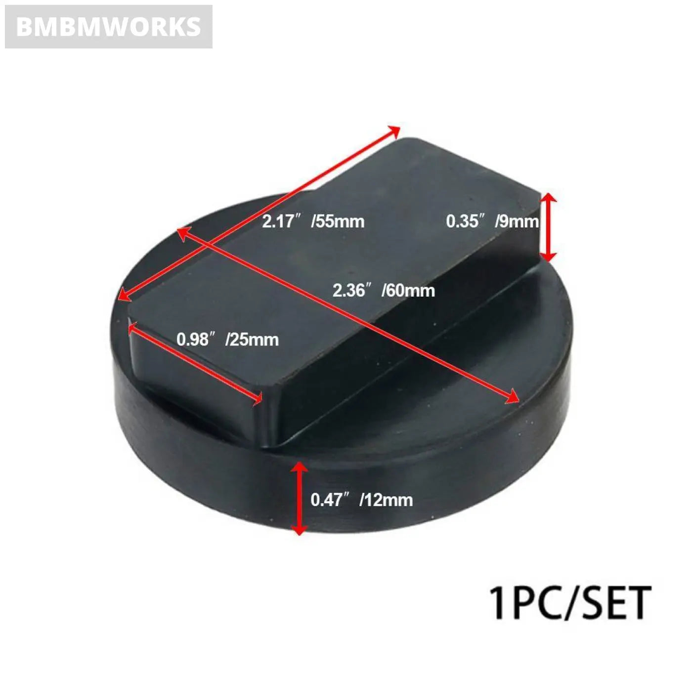 Bmw Rubber Jack Pad Adapter Universal E82 F22 F10 E46 E90 E39 Z4 E84 X6 E70 E60