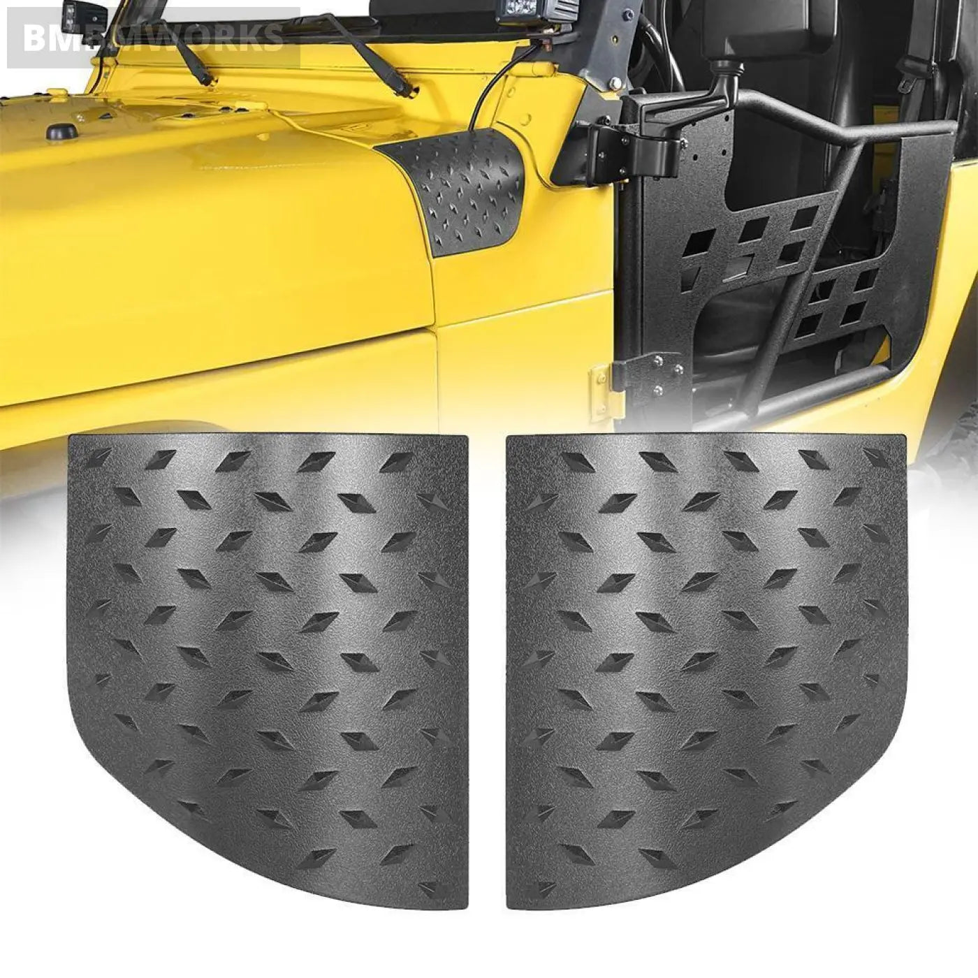 Body Armor Outer Cowling Cover Exterior Jeep Wrangler Tj 1997-2006 Protector