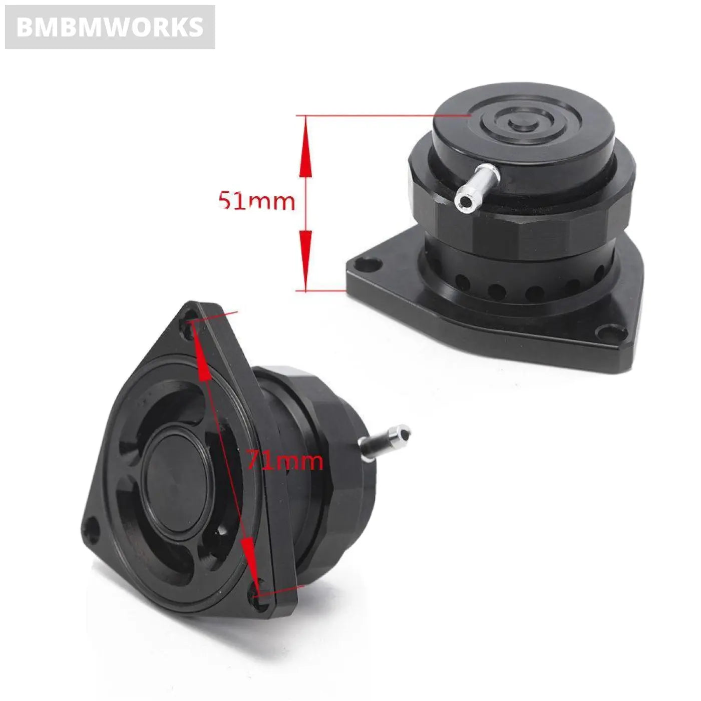 Bolt-On Blue Blow Off Valve Turbo Dump Bov Honda Civic Jade 1.5T Engine