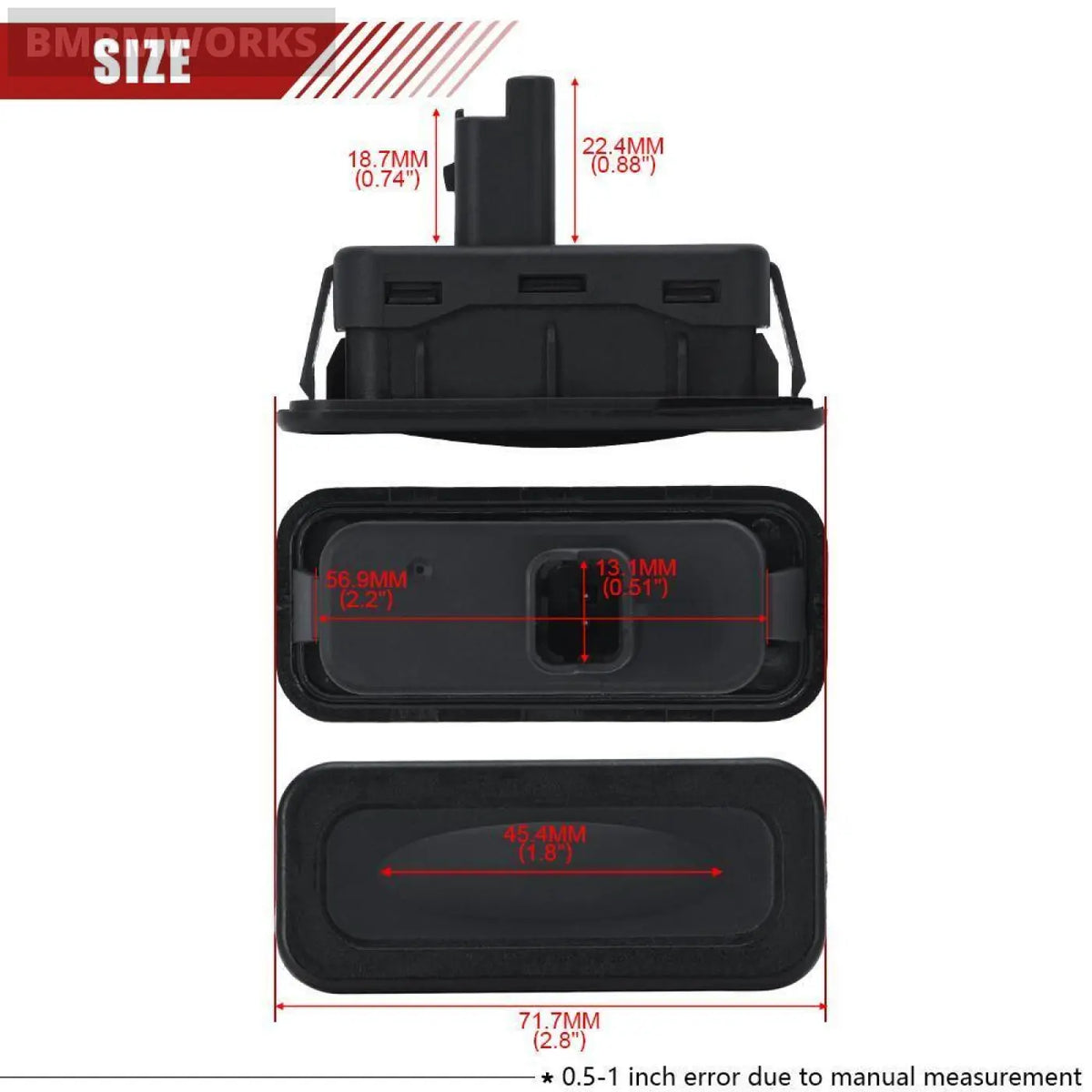 Boot Tailgate Trunk Release Switch Renault Clio Mk3 Megane Mk2 Laguna 3