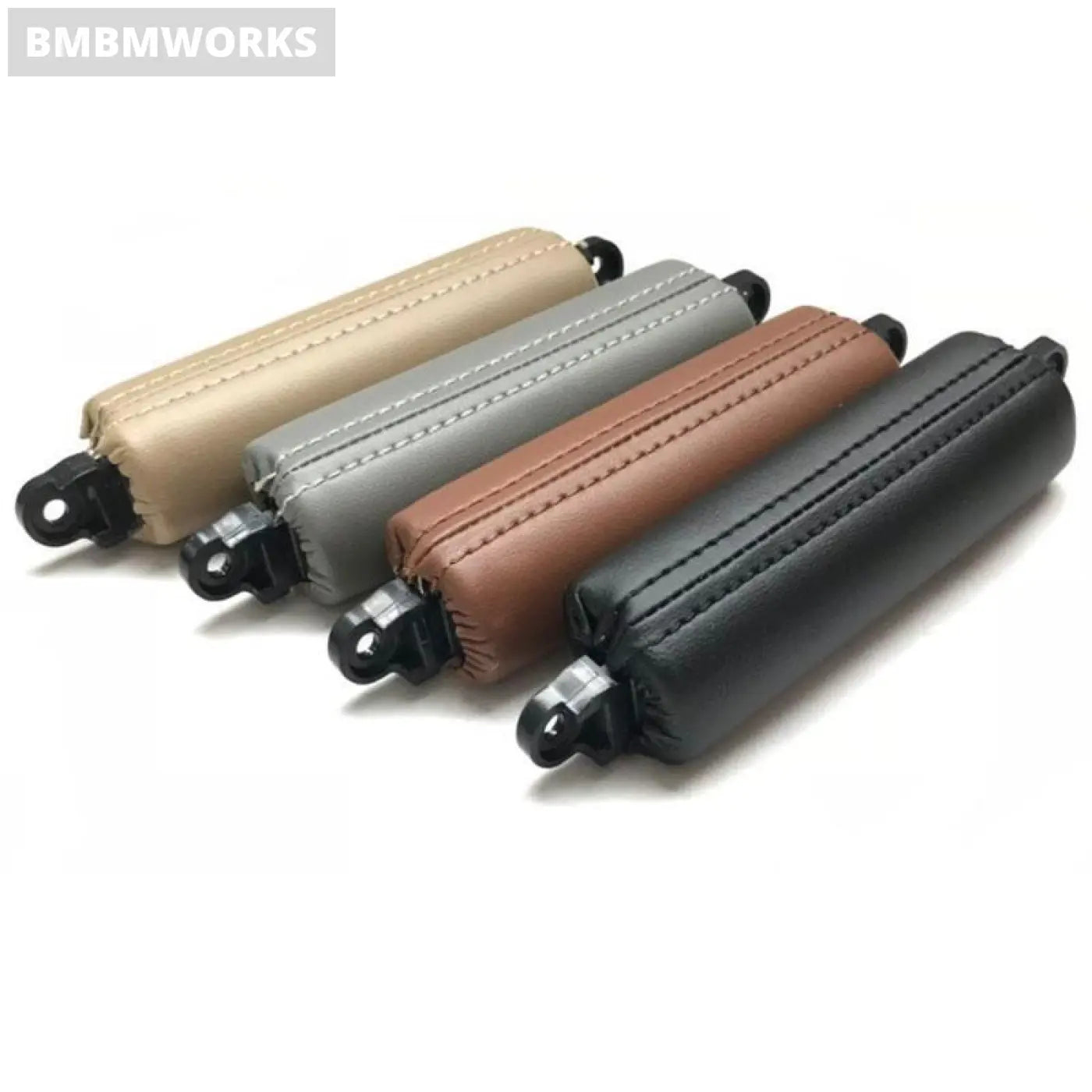 Brown Interior Door Left Right Driver Leather Pull Handle Vw Volkswagen Touareg