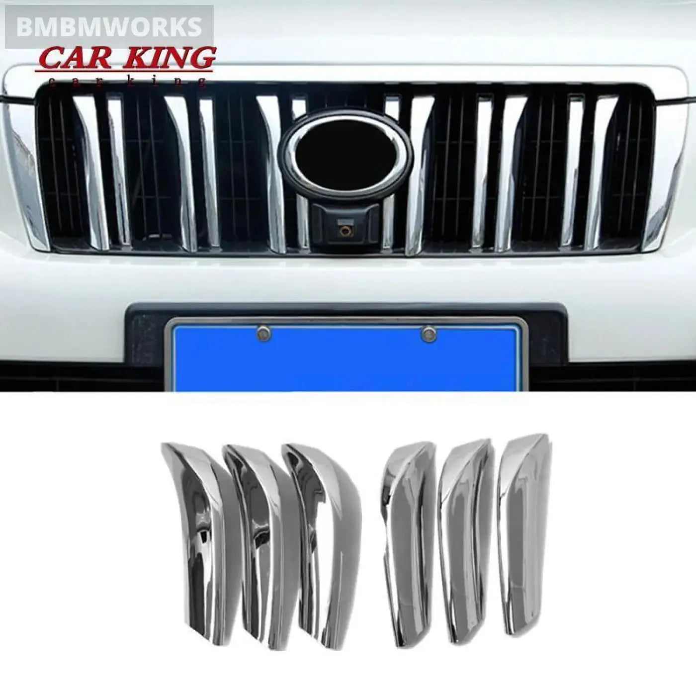 Bumper Kidney Grille Sticker Toyota Land Cruiser Prado 150 2010-2013