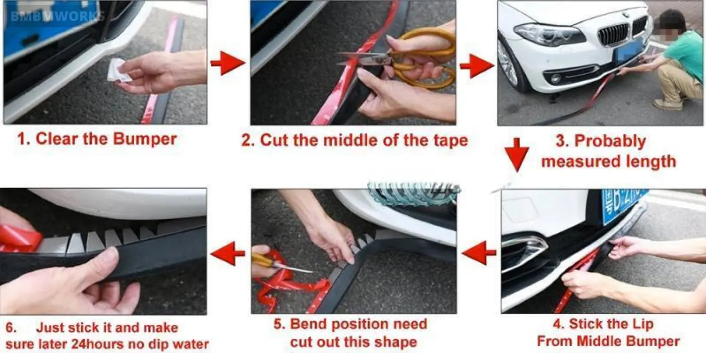 Car Bumper Lip Front Spoiler Skirt Deflector For Mercedes Benz Slk Mb R170 R171