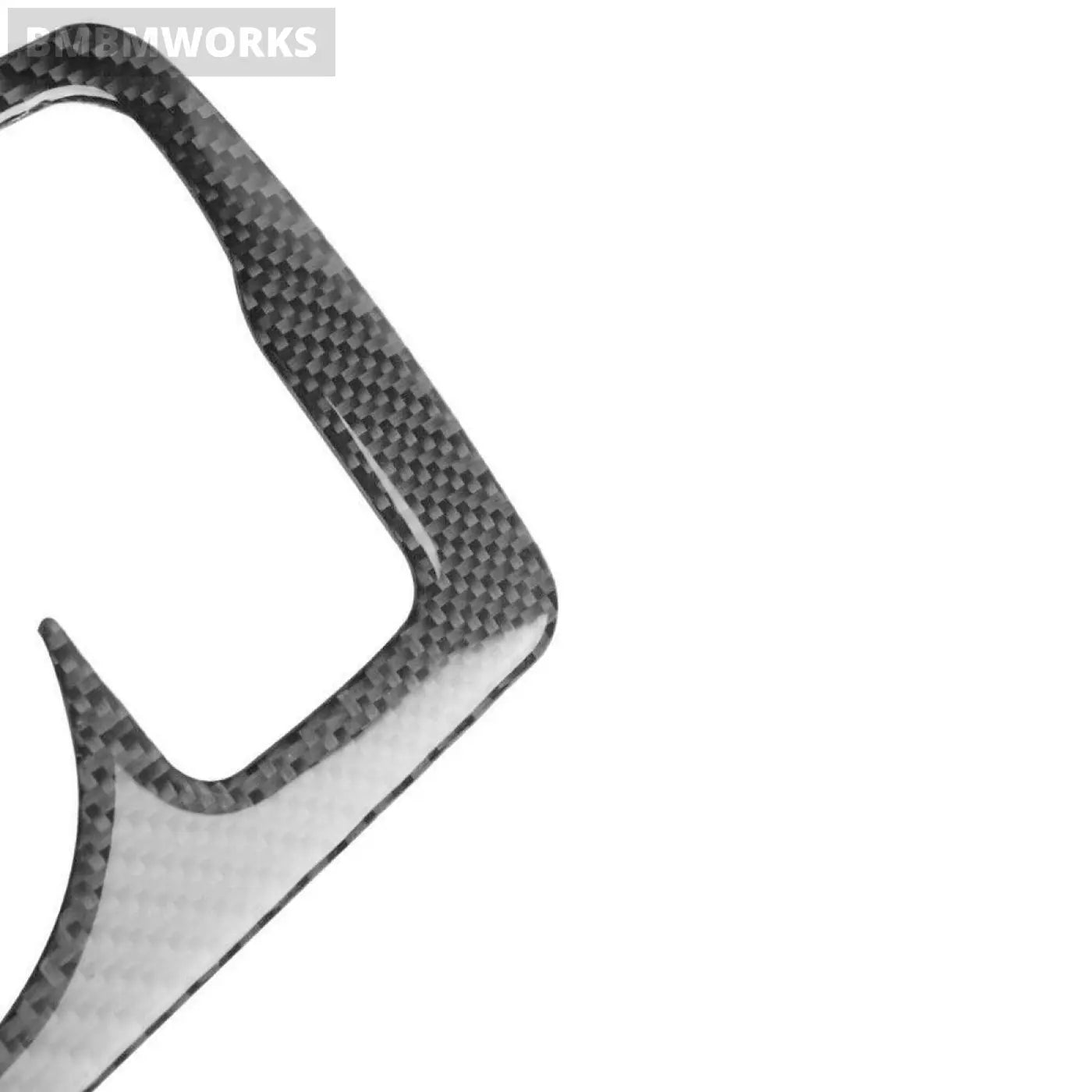 Carbon Fiber Cup Holder Panel Interior Accessories Trim For Nissan 370Z 2009-20