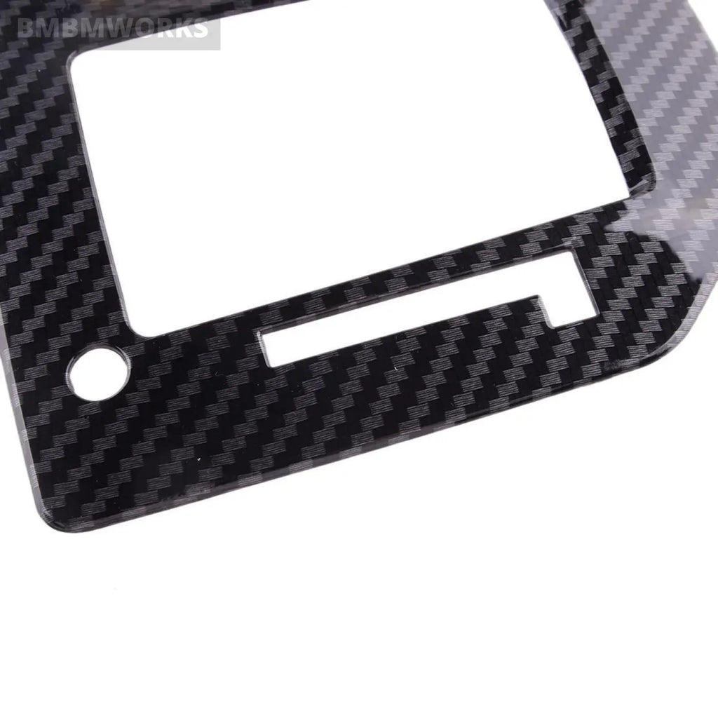 Carbon Fiber Gear Shift Box Panel Trim Cover Subaru Xv Crosstrek 2018-2021