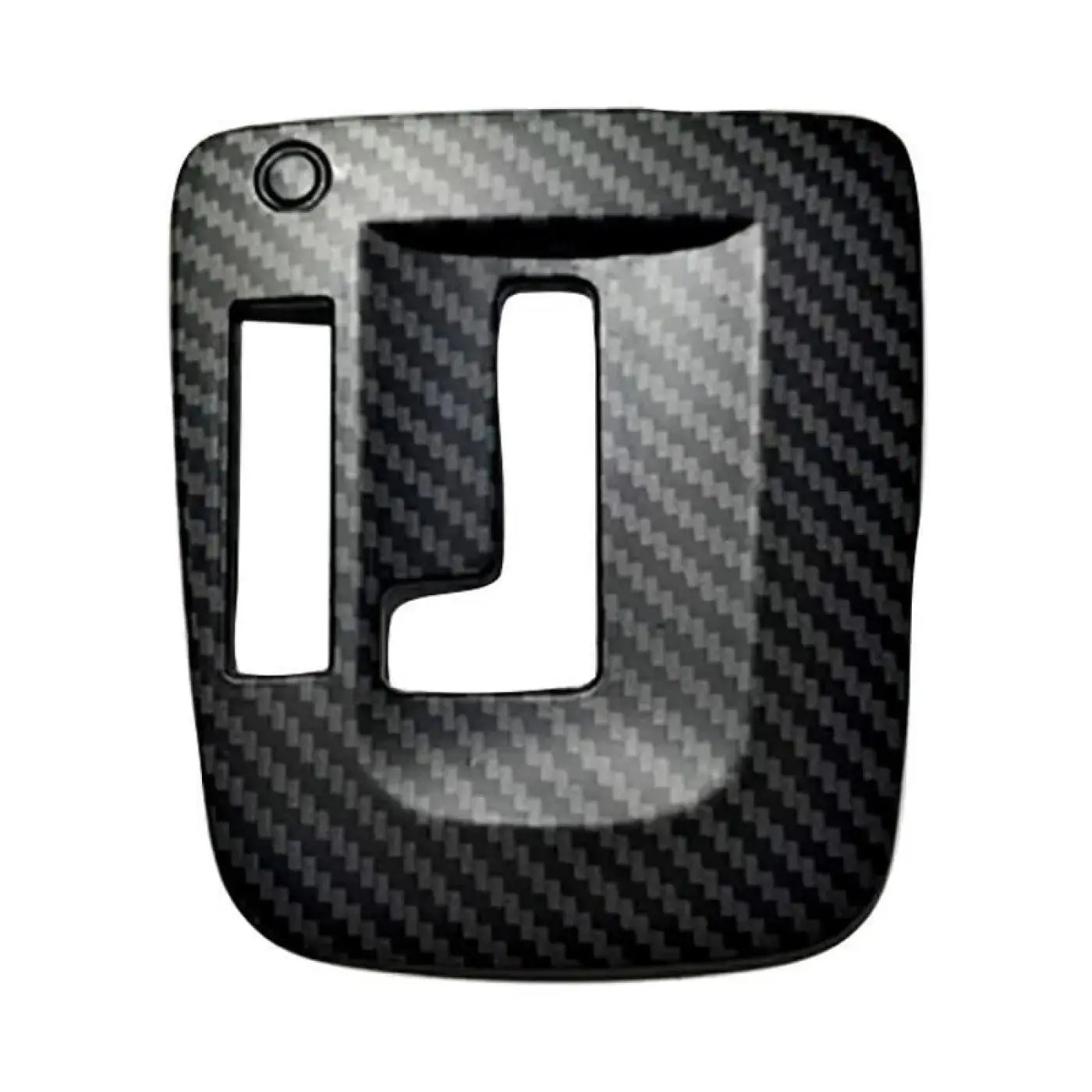 Carbon Fiber Gear Shift Knob Panel Frame Cover Trim Subaru Xv 2012-2014