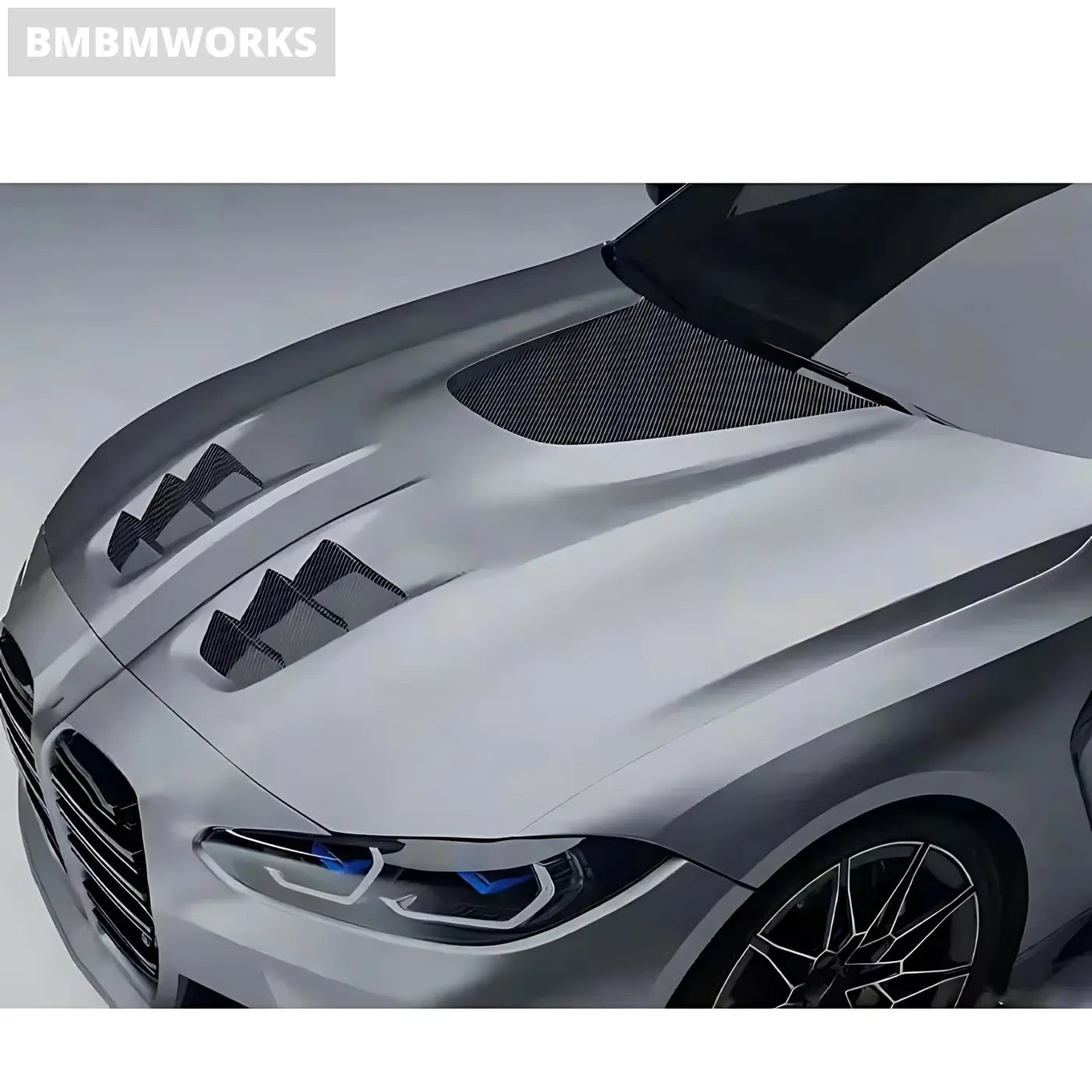 Carbon Fiber Hood for BMW M3/M4 (G80/G82/G83) Body Kits & Performance