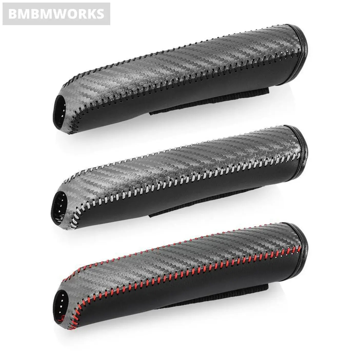 Carbon Fiber Leather Gears Handbrake Cover For Mg Zs Gs 5 Gundam 350 Parts Tf Gt