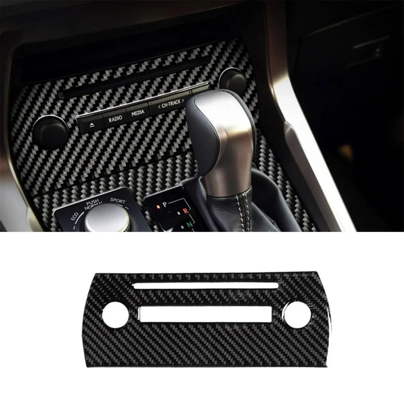 Carbon Fiber Panel Frame Decor Sticker Decal Cover Trim Lexus Nx 200 200T 300H