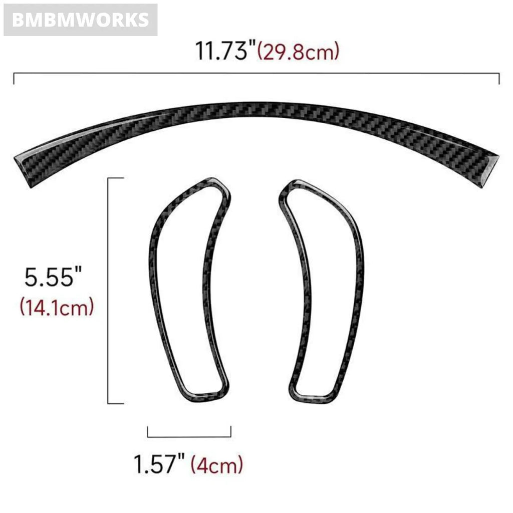 Carbon Fiber Speedometer Frame Cover Chevrolet Corvette C6 2005 2006 2007