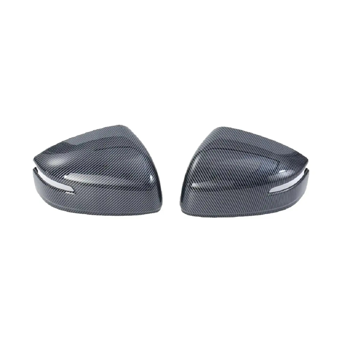 Carbon Fiber Style Mirror Cover Trim Toyota Land Cruiser Lc300