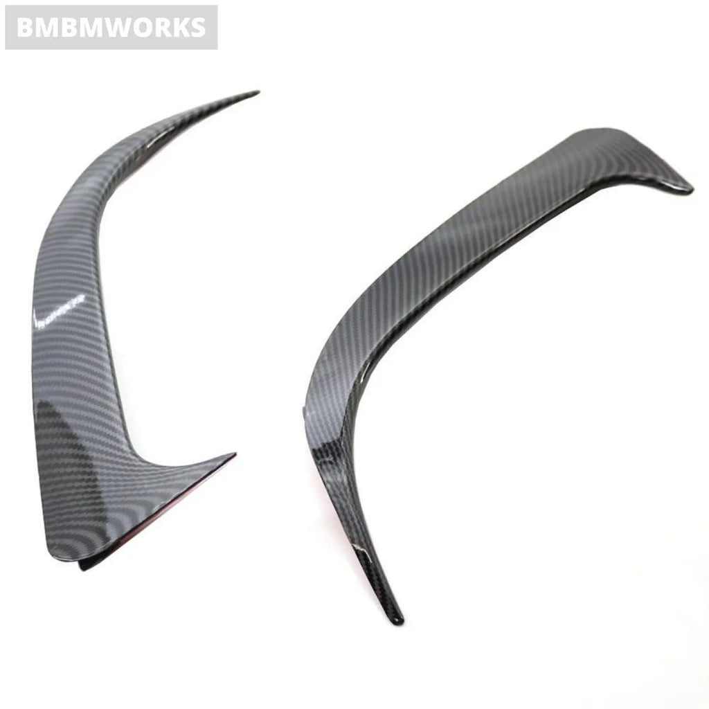 Carbon Rear Bumper Vent Canards Diffusers Mercedes-Benz W117 Cla 200 250 45 Amg