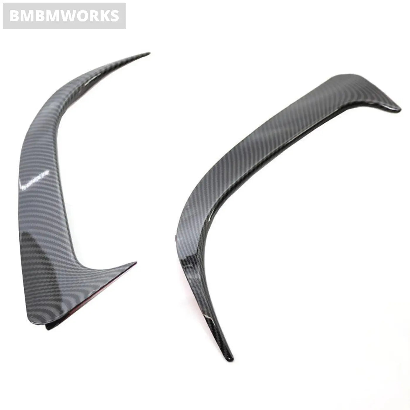 Carbon Rear Bumper Vent Canards Diffusers Mercedes-Benz W117 Cla 200 250 45 Amg