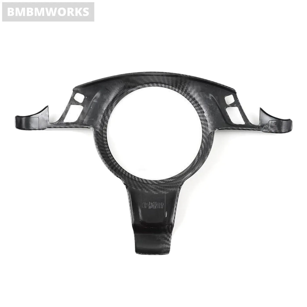 Carbon Texture Steering Wheel Panel Frame Cover Porsche Cayenne 2011- 2017