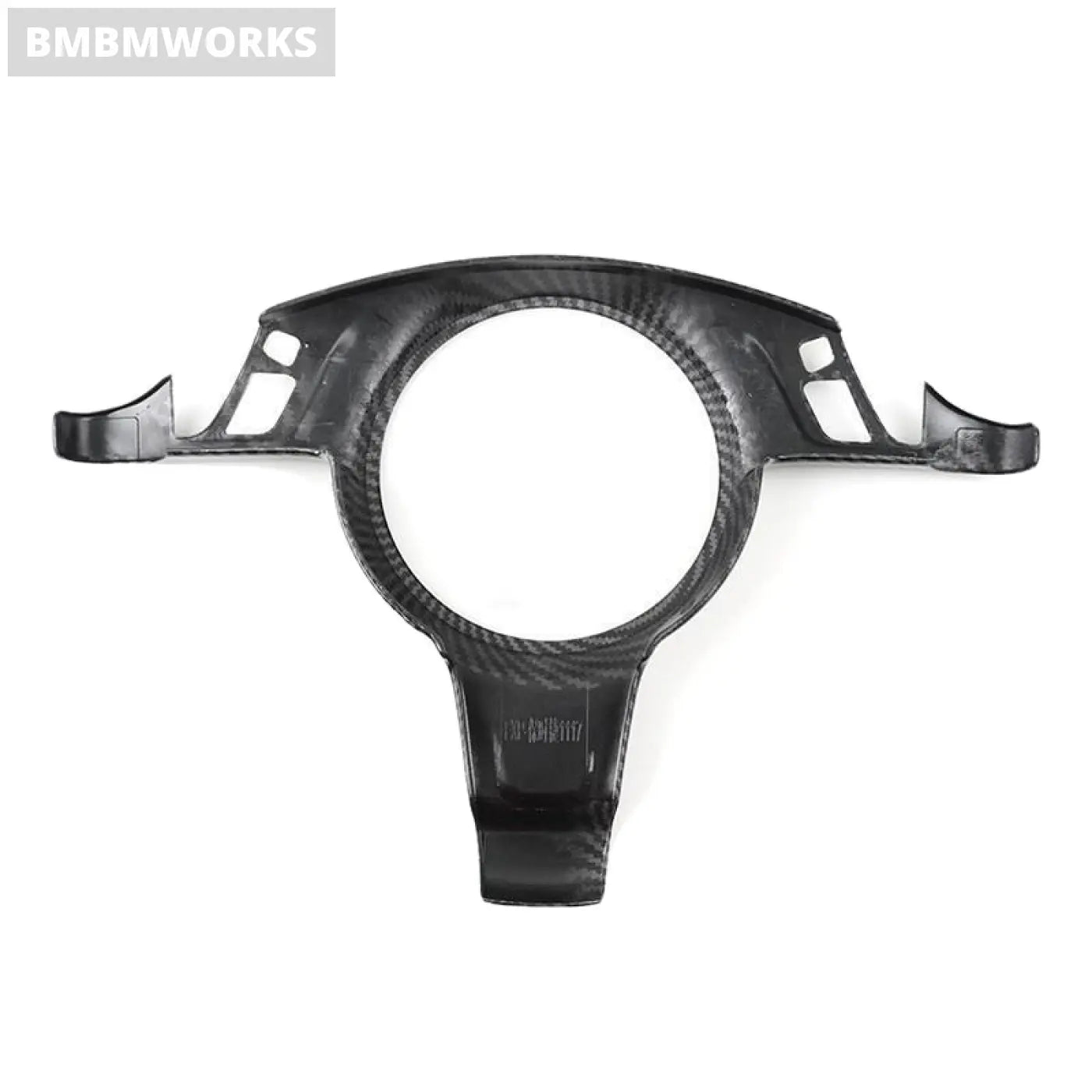 Carbon Texture Steering Wheel Panel Frame Cover Porsche Cayenne 2011- 2017