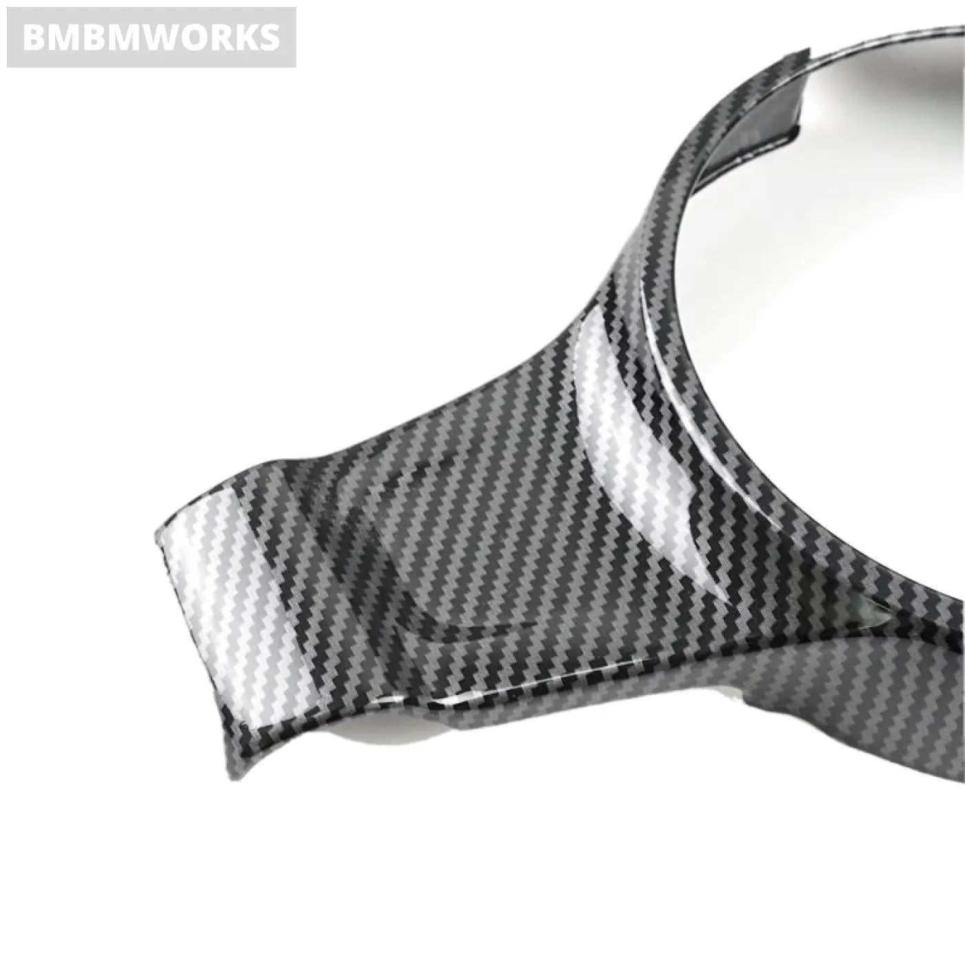 Carbon Texture Steering Wheel Panel Frame Cover Porsche Cayenne 2011- 2017