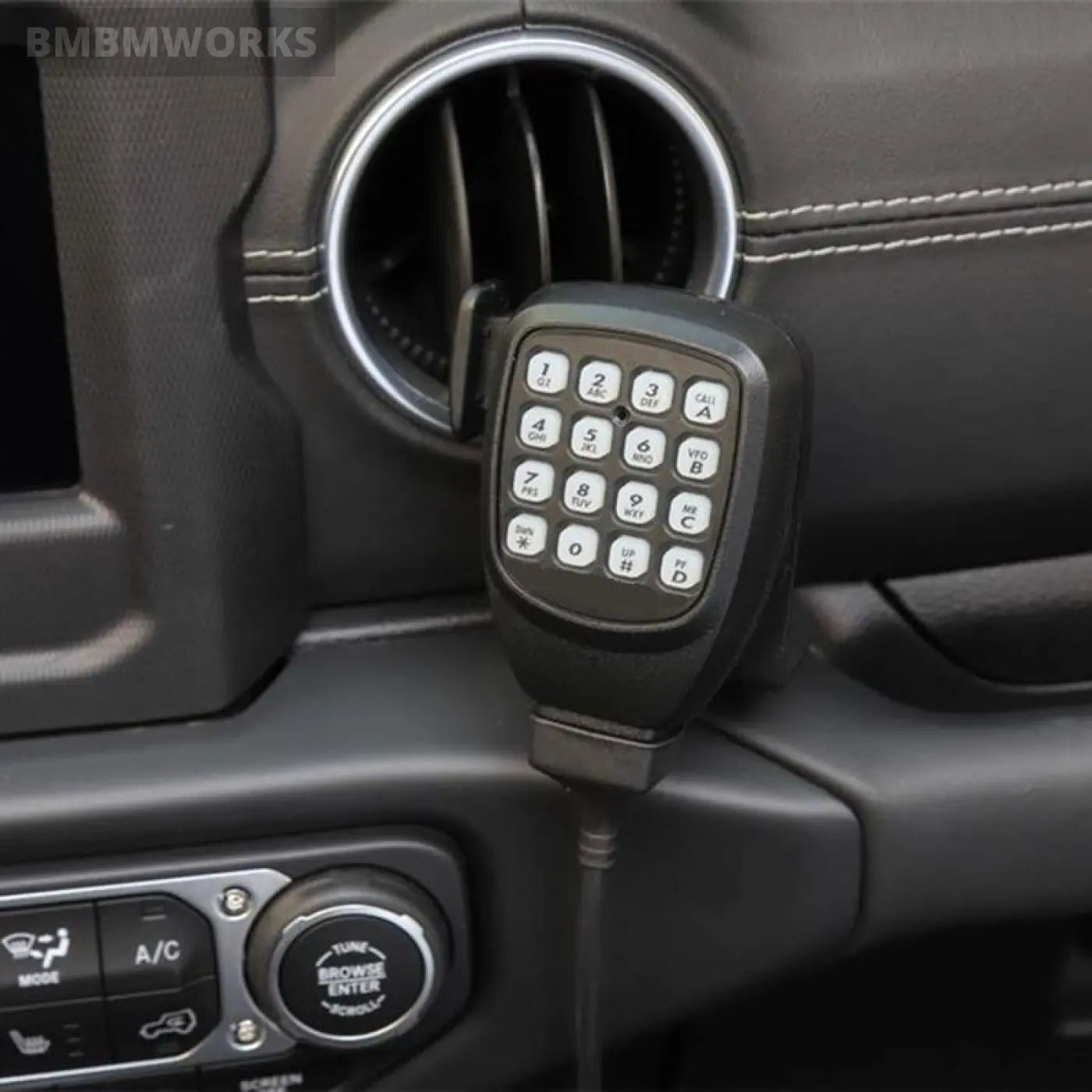 Cb Radio Mic Mount Holder Jeep Wrangler Jl 2018 2019