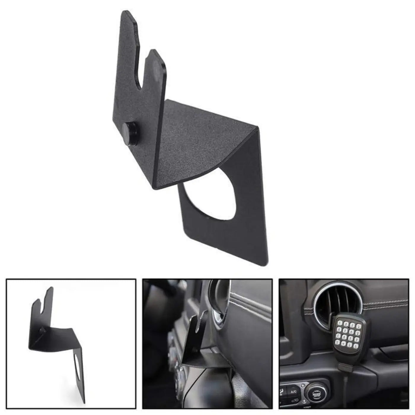 Cb Radio Mic Mount Holder Jeep Wrangler Jl 2018 2019