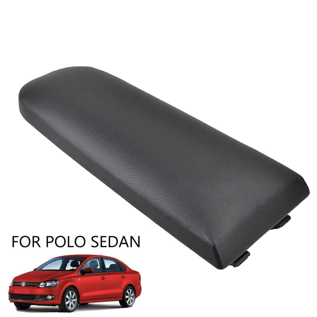 Center Console Arm Rest Lid Pu Leather Volkswagen Vw Polo Sedan 2010-2018