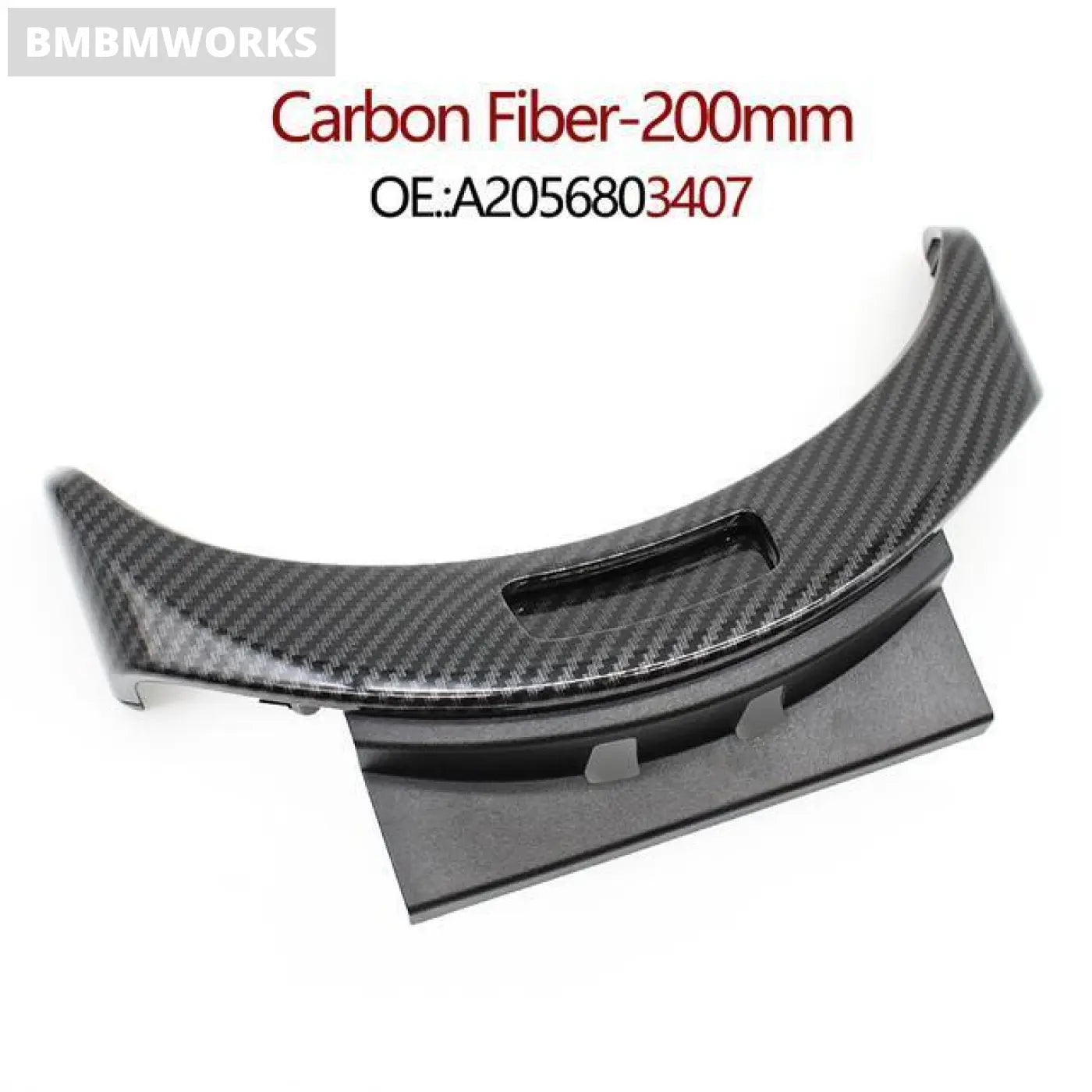 Center Console Armrest Button Cover Silver Mercedes-Benz Mb C W205 Glc W253