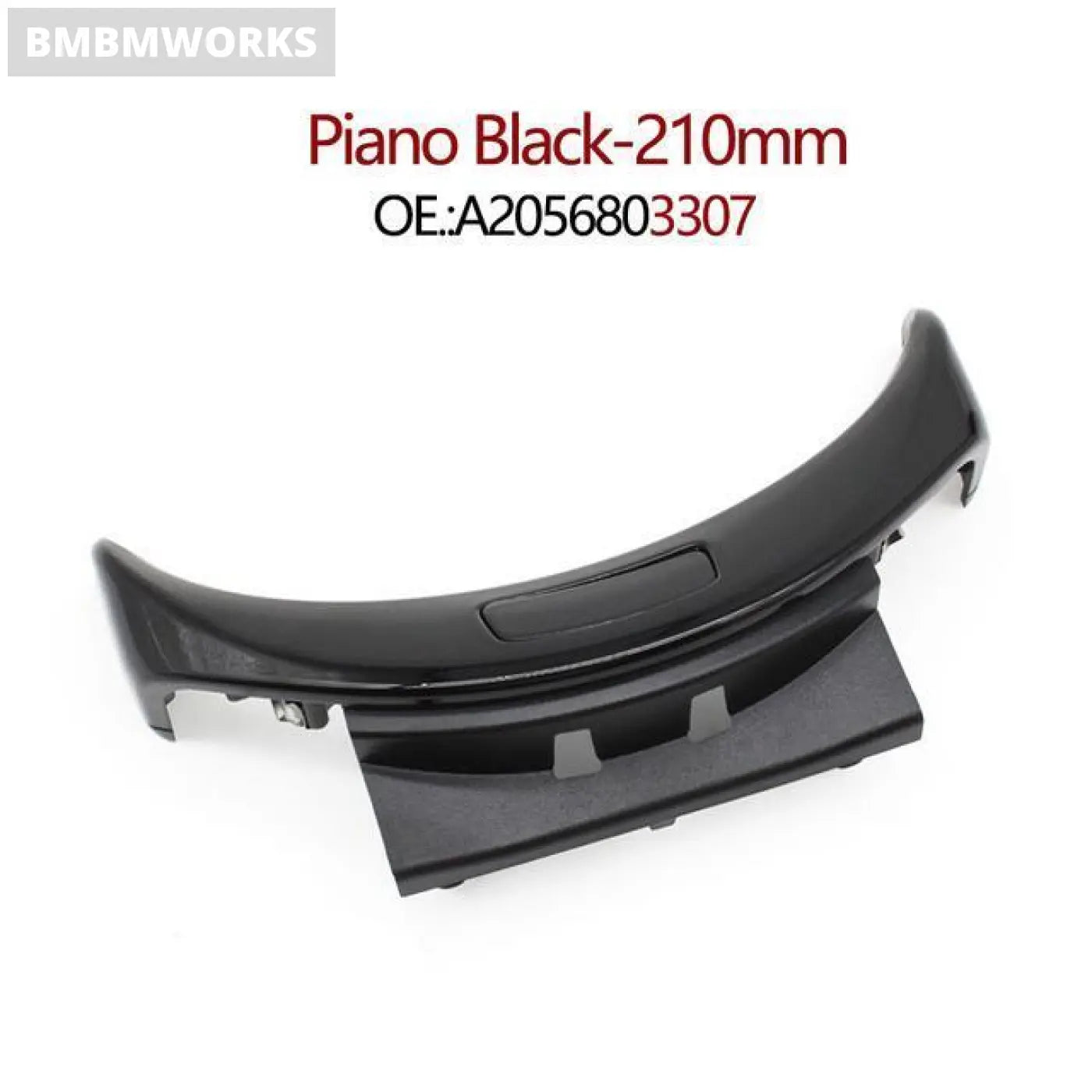 Center Console Armrest Button Cover Silver Mercedes-Benz Mb C W205 Glc W253