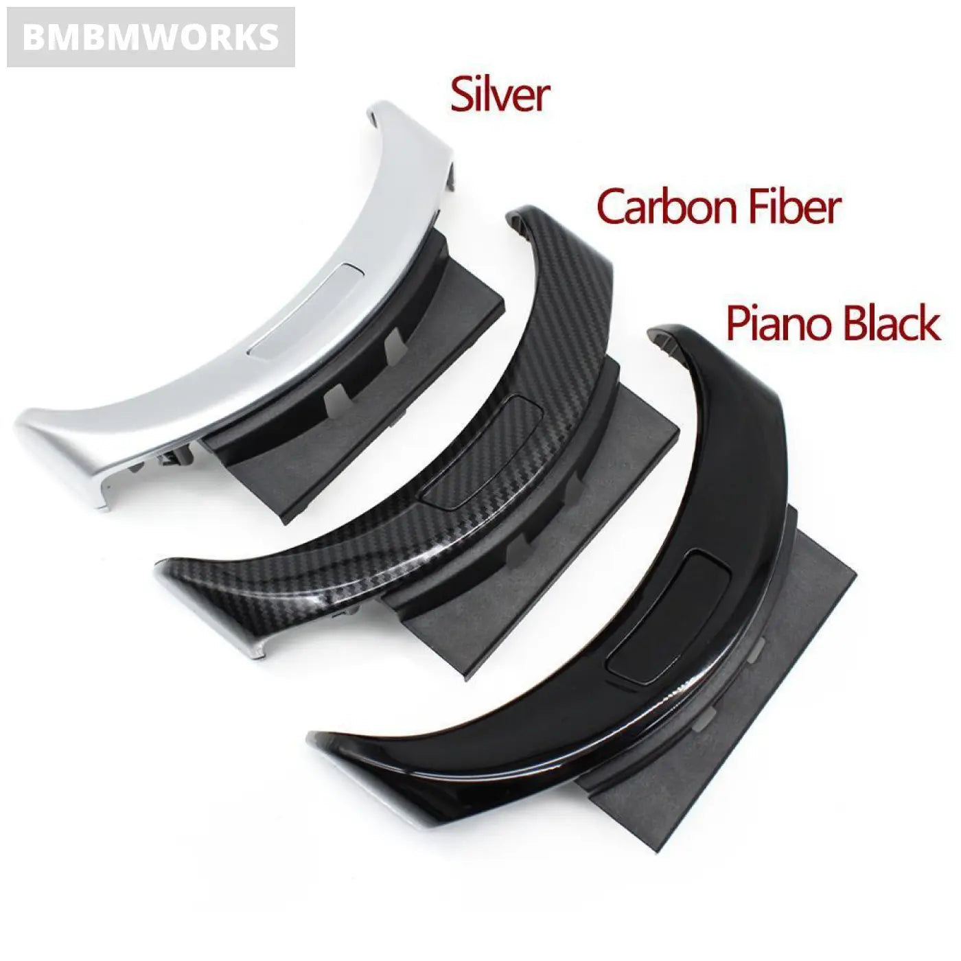 Center Console Armrest Button Cover Silver Mercedes-Benz Mb C W205 Glc W253