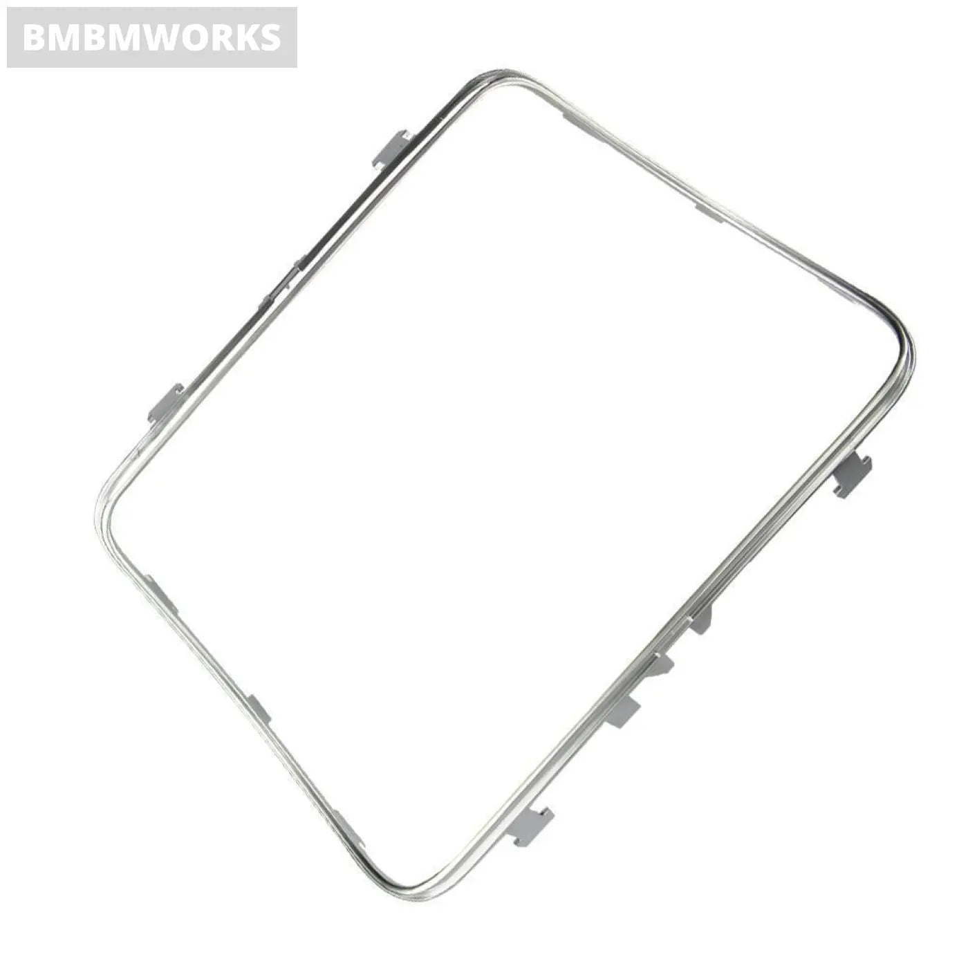 Center Console Ashtray Cup Holder Silver Chrome Strip Trim Frame Mb W253 W205