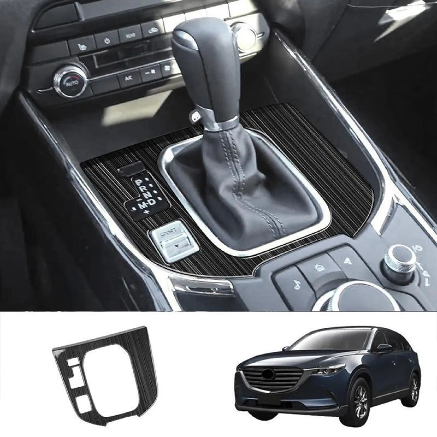 Central Gear Shift Control Panel Decal Interior Modification Mazda Cx9 Cx-9 2022
