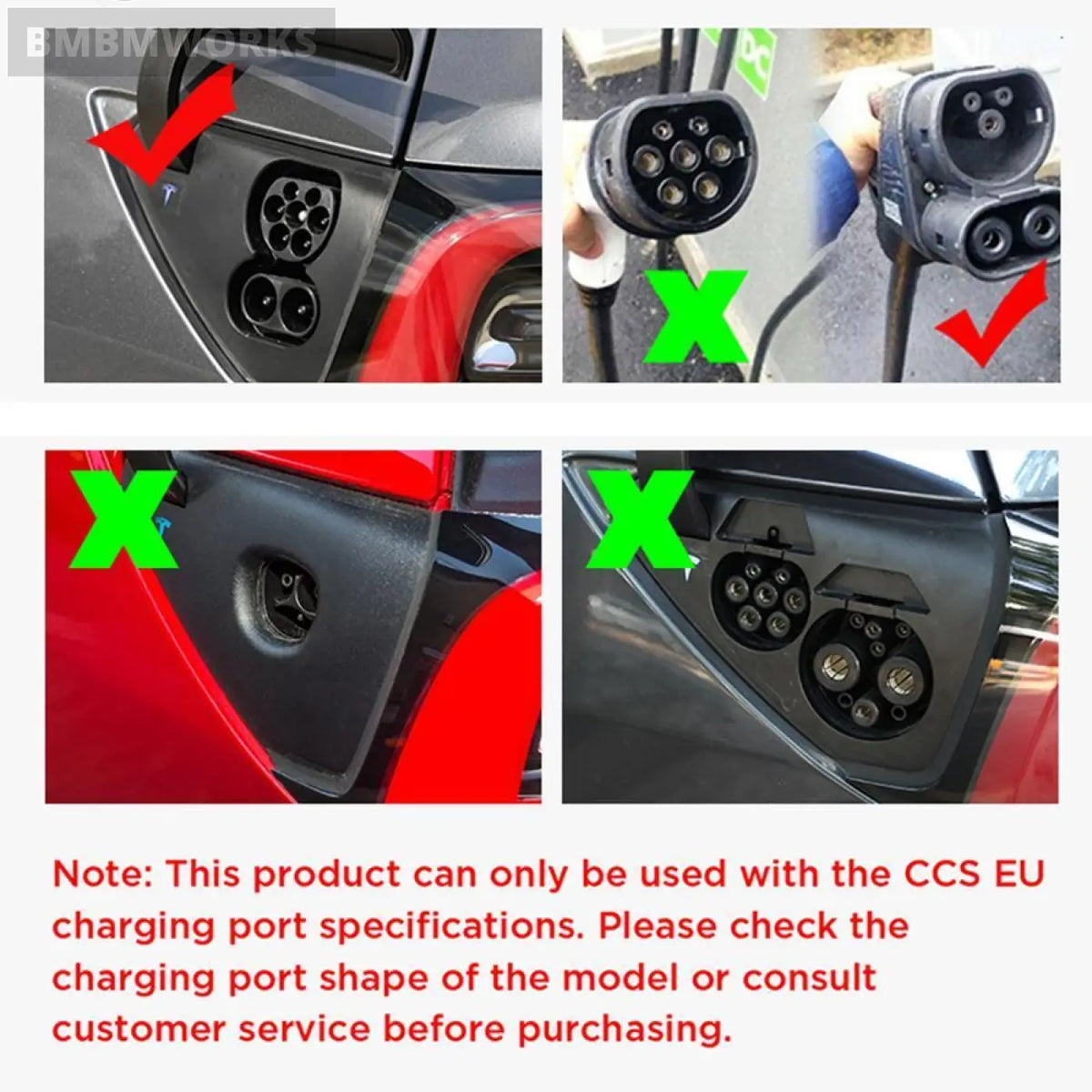 Charging Port Plug Protective Cover Accessories Model Y 2017-2021 Tesla