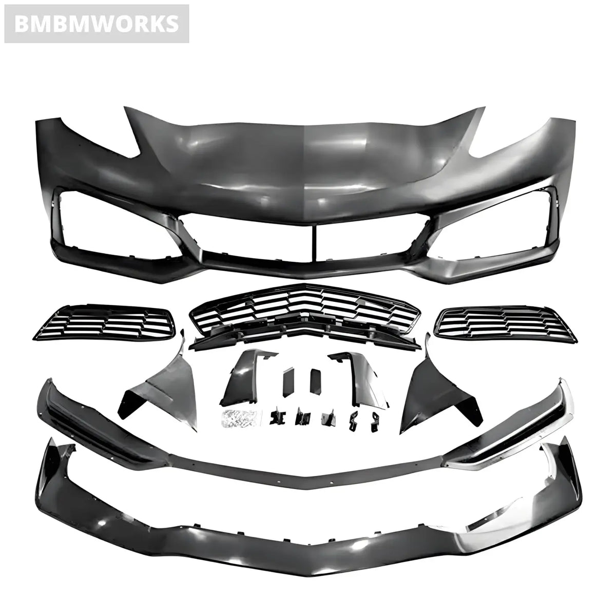 Chevrolet Corvette C7 (2014-2019) Z06/ZR1 Style Front Bumper Body Kit Body Kits & Performance 2