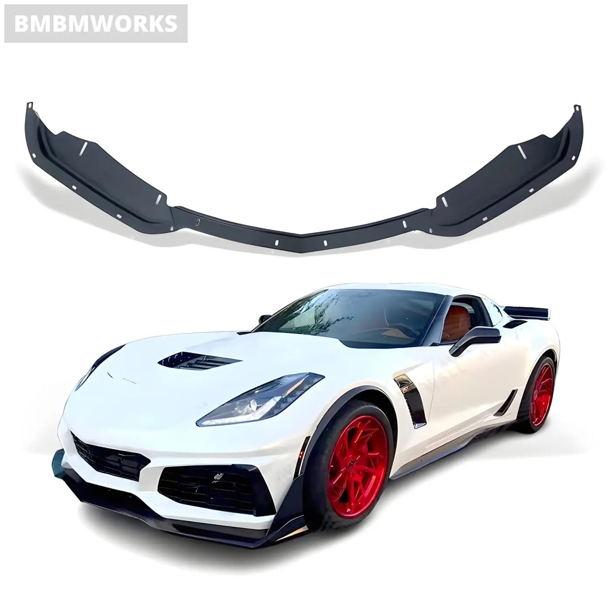 Chevrolet Corvette C7 (2014-2019) Z06/ZR1 Style Front Bumper Body Kit Body Kits & Performance 2