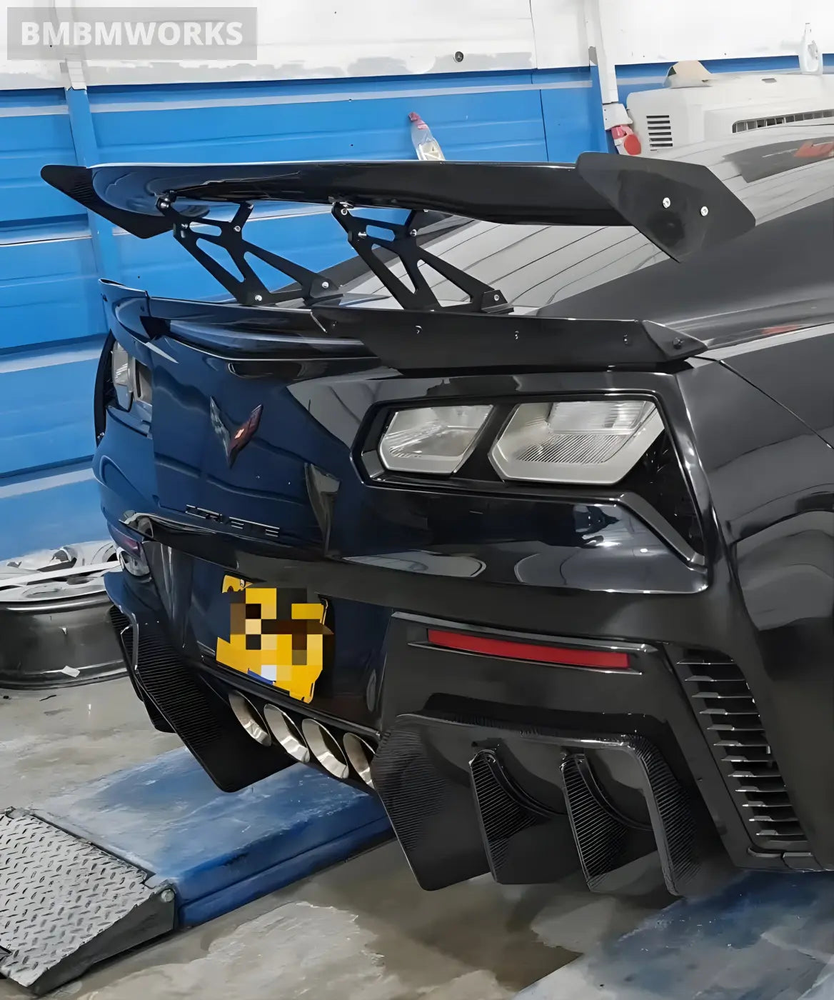 Chevrolet Corvette C7/C8 Z06 Carbon Fiber Wing Lip Tail Trunk Spoiler (2014-2022) Body Kits & Performance 2