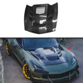 Chevrolet Corvette C7 Front Bumper with Engine Hood Bonnet Vent Body Kit (2014-2018) Body Kits & Performance 2