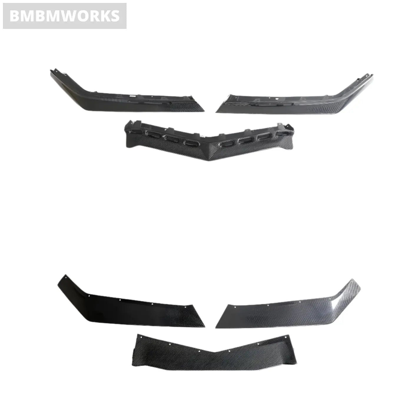 Chevrolet Corvette C8 2-Door Front Bumper Lip Spoiler Splitter Wide Body Kit (2023) Body Kits & Performance 4