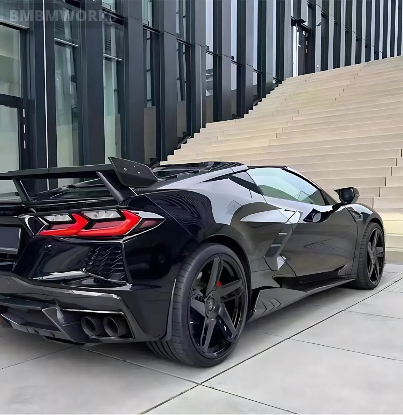 Chevrolet Corvette (C8) Carbon Fiber Forged Side Skirts Rocker Extensions Body Kits & Performance 2