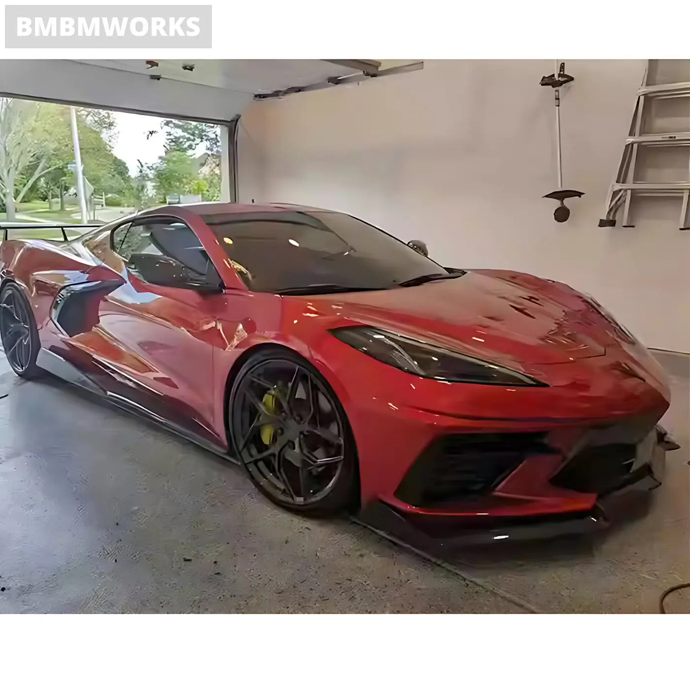 Chevrolet Corvette (C8) Carbon Fiber Forged Side Skirts Rocker Extensions Body Kits & Performance 2