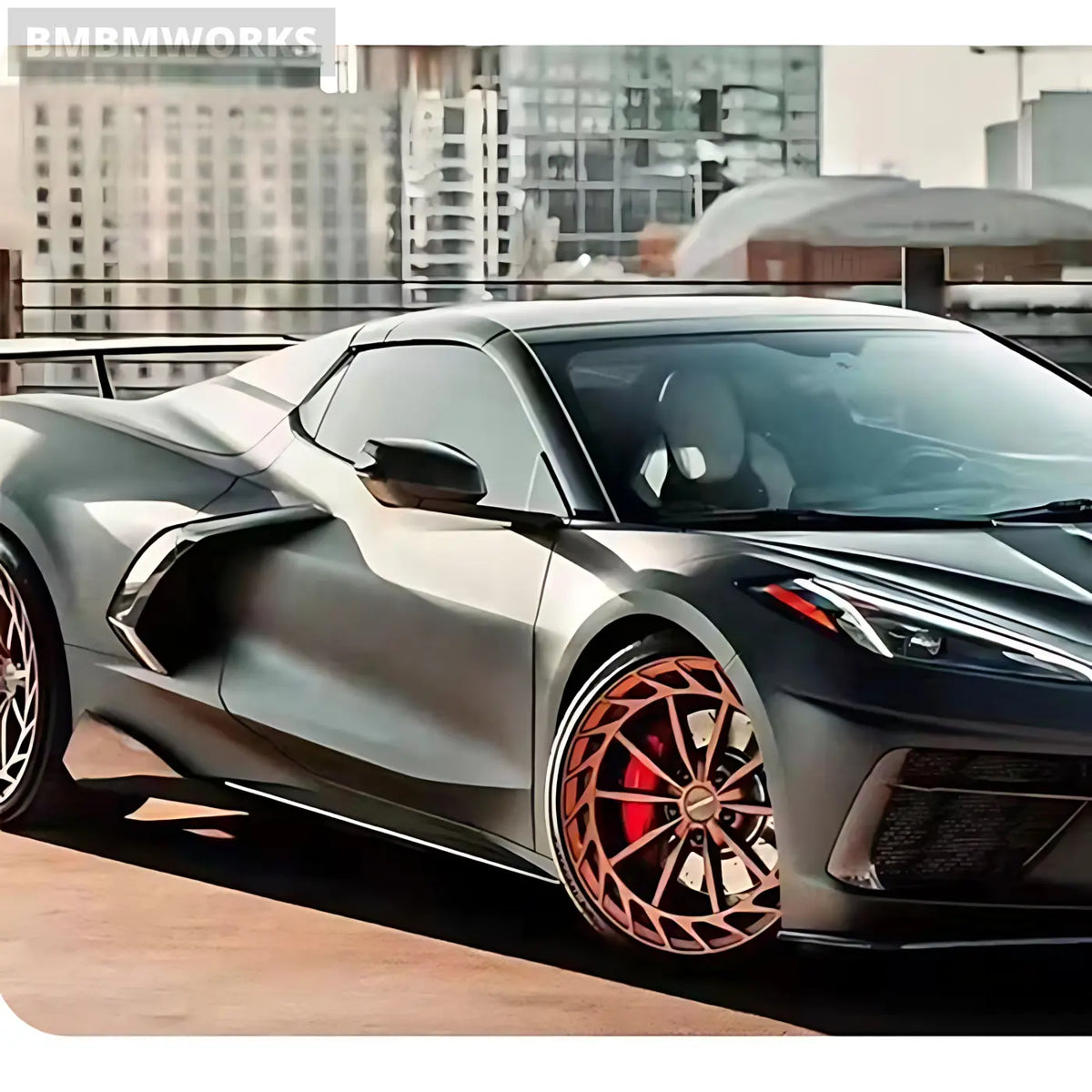 Chevrolet Corvette (C8) Carbon Fiber Forged Side Skirts Rocker Extensions Body Kits & Performance 2