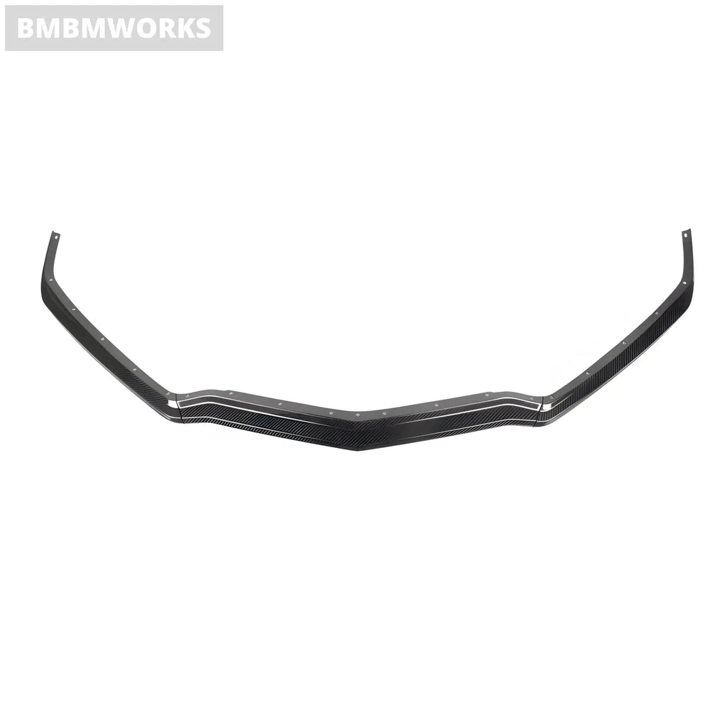 Chevrolet Corvette C8 Carbon Fiber Front Bumper Splitter Front Lip Chin Spoiler Diffuser (2019 + ) Body Kits &