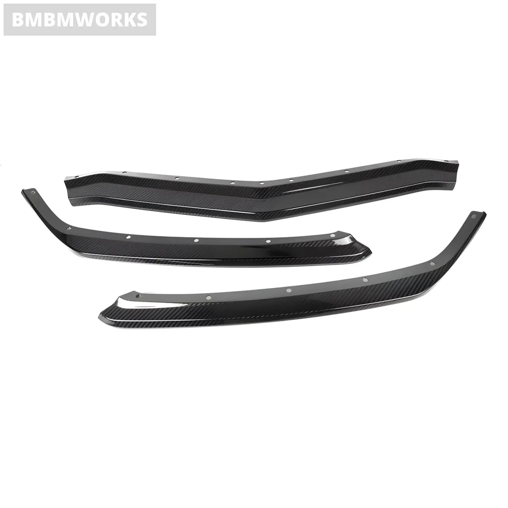 Chevrolet Corvette C8 Carbon Fiber Front Bumper Splitter Front Lip Chin Spoiler Diffuser (2019 + ) Body Kits &